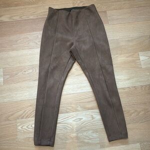 Loft Suede Legging Dress Pants